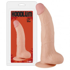 9 inch Hoodlum Realistic Dong flesh 23cm curved